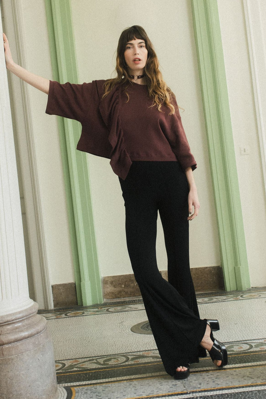Pantalon Yoko Flare Noir