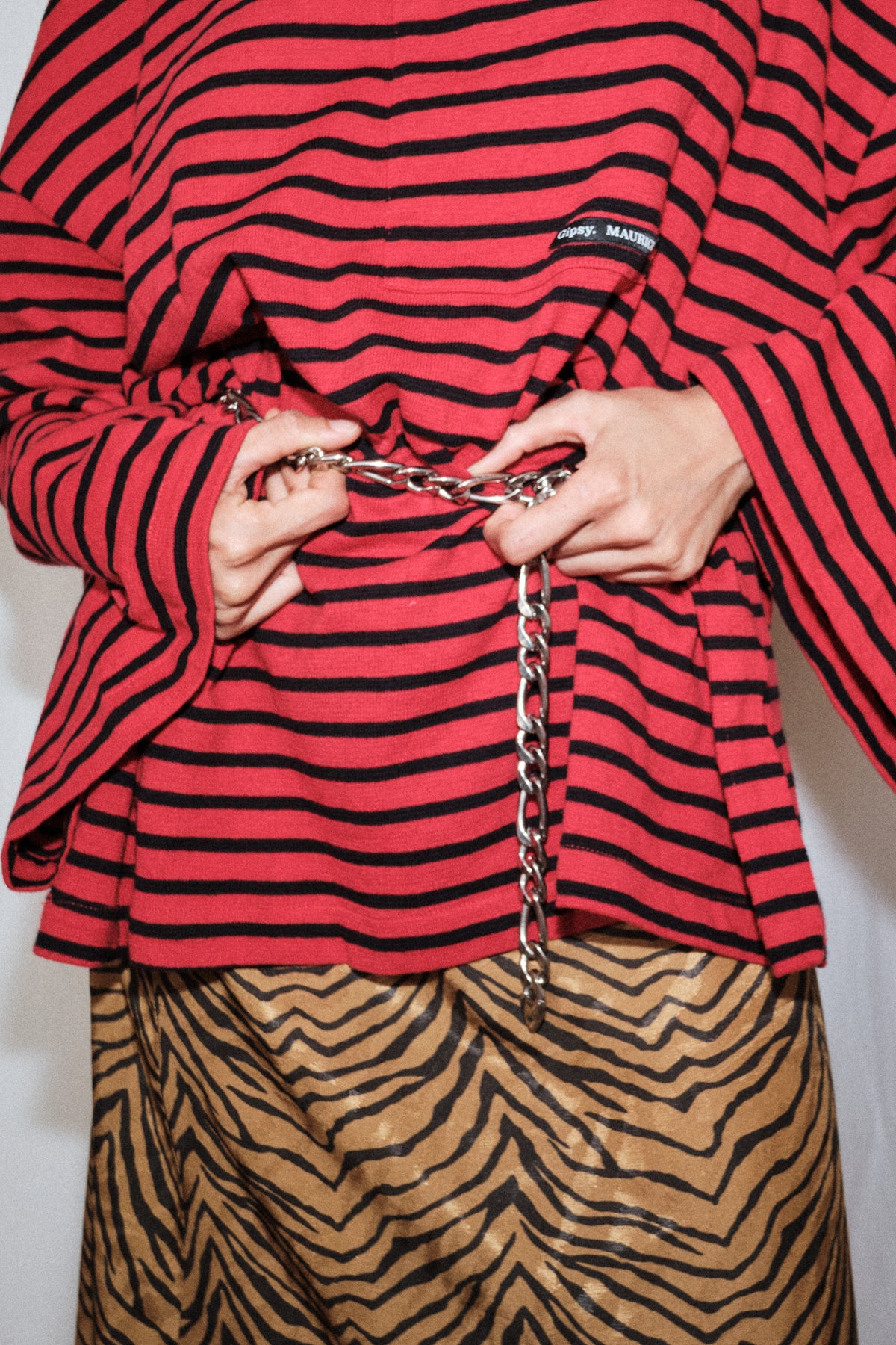 T-shirt Romy Rouge et Noir